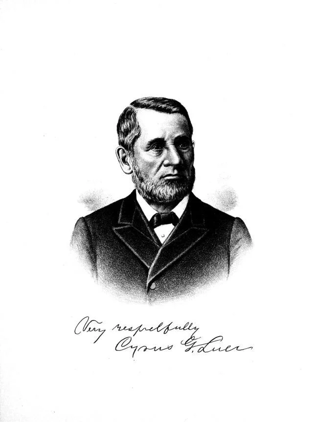 Governor Cyrus Gray Luce