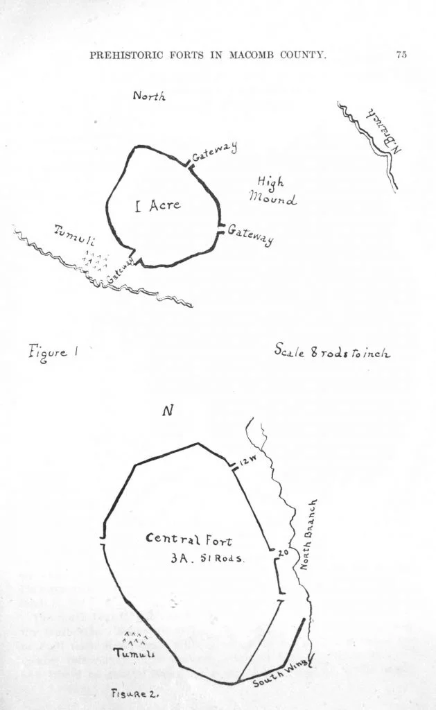 Prehistoric Forts in Macomb County 1 Prehistoric Forts in Macomb County 1